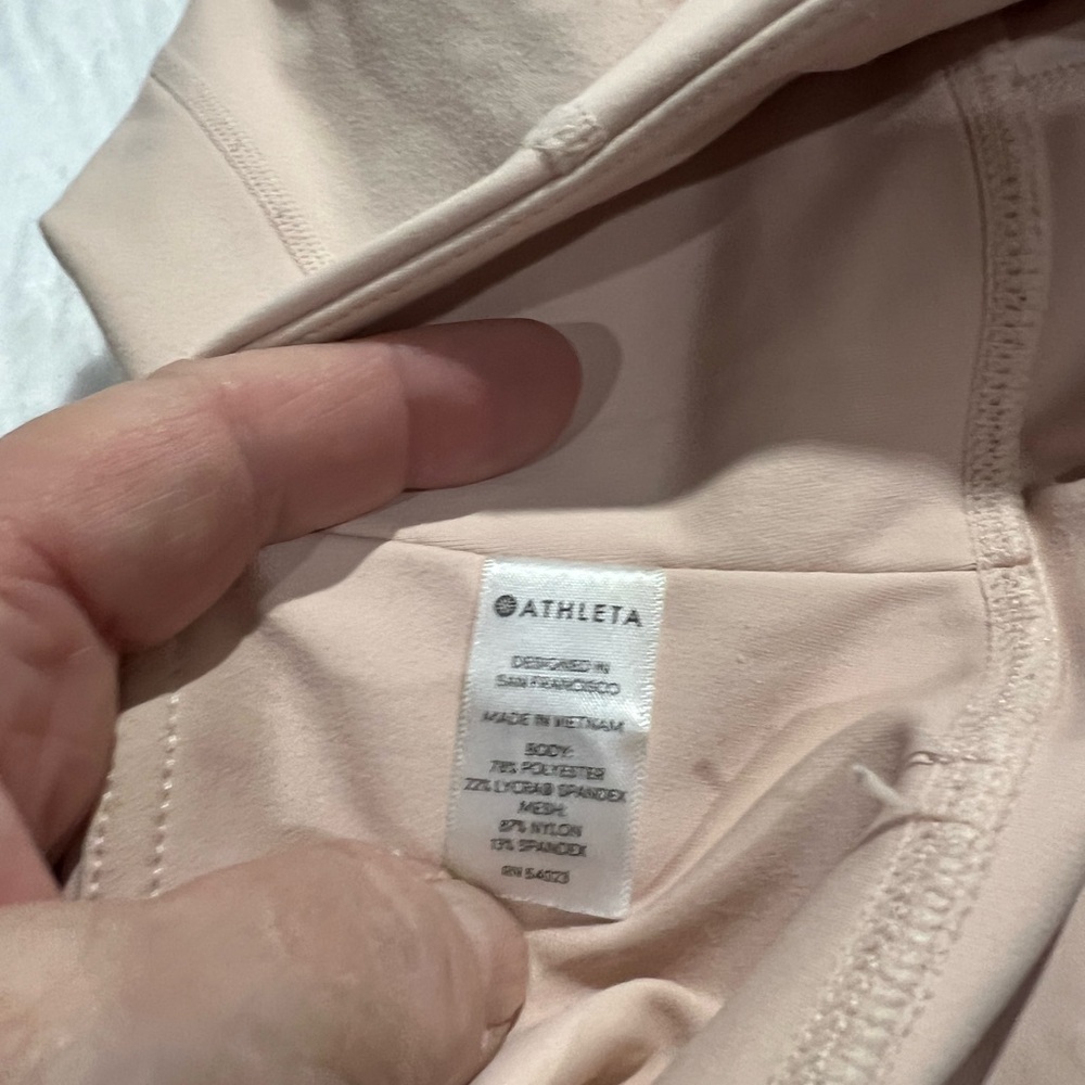 Athleta Ballerina Pink Eclipse Tight in size XS - Picture 9 of 10